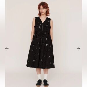 Lazy Oaf Happy Sad Gilet Dress